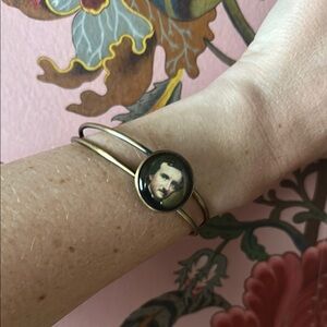 Edgar Allan Poe Portrait Bracelet